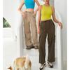 Monos de verano para mujer, de estilo nuevo, finos, de cintura alta, informales, de pierna ancha, adelgazantes, estilo americano pequeño, holgados, de secado rápido, pantalones deportivos