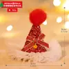 Diadema Navideña Transfronteriza para Niñas Pasador de Astas Lindo Pasador para Bebé Pinza para Oreja de Ciervo de Peluche Aro para el Cabello Accesorios para el Cabello