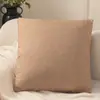 Funda de Cojín Decorativo de Lino Color Sólido Funda Gruesa para Cojín de Sofá Funda de Cojín Decorativo para Respaldo de Sala de Estar (Relleno de almohada no incluido) Almohada Grande de Respaldo para Mesita de Noche