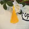 Direto da fábrica 8CM curto grosso espigão franja pingente antigo Hanfu marcador de página estilo chinês anel de puxar acessórios de franja