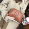 Bolso de Piel de Vacuno de Primera Capa para Mujer 2024 Otoño e Invierno Nuevo Bolso de Hombro Nicho Retro Cuero Genuino Bandolera Moda Callejera