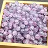 8mm Beads Flor Explosiva Esmalte Gelo Rachado Contas Soltas Material para Pulseira Colar Brinco DIY Feito à Mão Ornamento Acessórios Nenhum