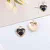 En Stock Corazón Luna Estrella Gota de Aceite Aleación DIY Pulsera Collar Pendiente Llavero Accesorio Material