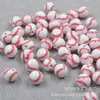 Cuentas de Béisbol de 16 mm de Venta Caliente Transfronteriza, Disponibles en Múltiples Colores, Accesorios de Cuentas Redondas para Pulsera, Llavero, Collar DIY