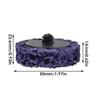 Fornecimento direto transfronteiriço de disco de lixa diamantado de torque de 2 polegadas 50mm preto azul roxo para moagem e polimento de madeira, pedra, metal.