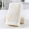 Toalla de Algodón para Lavado Facial con Rayas Verticales Lisas Regalo Suave para la Empresa Bienestar del Empleado Toalla de Algodón Toalla Facial Rayada Envío Directo