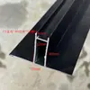 Junta de dilatación de cubierta en forma de T tira divisoria de cubierta de edificio tira divisoria de cubierta arquitectónica de plástico tira divisoria de cubierta de PVC divisoria