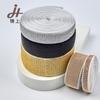 Em estoque 0,6-5cm seda dourada seda prateada seda preta elástico de cintura faixa elástica cinto com glitter com fita brilhante fita