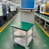 Mesa de reparo com rodas para máquina injetora de plástico de oficina, mesa de teste móvel, bancada pequena antiestática, mesa de operação com carrinho de mão