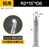Huhao 55 cortador de fresagem de ponta de esfera de conicidade de duas bordas revestido de aço tungstênio cortador inclinado de aço cortador de fresagem de ponta de metal duro