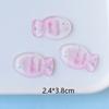 Serie Rosa Brillante Accesorios de Mariposa y Pez Funda para Teléfono Celular Zapatos con Agujeros Material para Manualidades Mayoreo Pj1755