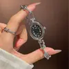 Pulsera Popular Transfronteriza del Sudeste Asiático-Estilo Reloj para Mujer Ovalado Estilo Coreano Sencillo Reloj para Dama Reloj de Cuarzo para Mujer Venta al por Mayor
