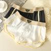 Ropa interior para hombre de jacquard de alta gama de seda de hielo Malla de nailon Seda de hielo Calzoncillos bóxer para hombre Holgados Sencillos Transpirables