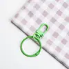 Acessórios de Hardware para Chaveiro com Fecho de Lagosta Pintura Colorida de Fábrica Acessórios para Chaveiro DIY Miçangas Perler Fivela de Porta