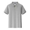 Camiseta polo de manga corta para hombre, transpirable, camisa de vestir, camiseta con solapa, camiseta para hombre