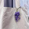 Colgante de Bolso de Cuentas con Forma de Uva Verde Colgante Fresco de Verano para Llaves Colgante para Bolso Colgante para Teléfono Móvil Accesorios