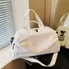 Bolsa de viaje para viajes cortos, bolsa de mano, bolsa impermeable ligera para natación, bolsa deportiva de yoga, danza, fitness con separación de húmedo y seco