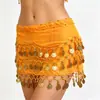 Estilo Boho Dança do Ventre Dança Indiana Lenço de Cintura Lenço de Quadril Corrente de Cintura Lenço de Moedas Corrente de Cintura com 72 Moedas/128 Moedas