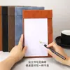 Portapapeles de Escritura A5 de Cuero de Alta Gama para Hotel con Hebilla Magnética Carpeta con Bloc de Cuero Tablero para Firmar Documentos con Impresión de Logo Disponible