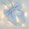 Pajarita de Color Sólido Jk Gabardina de Cuadros Pequeños Uniforme Escolar Traje de Marinero Raíz de Pluma Mango Largo Punta Inclinada Cuello de Pajarita Flor