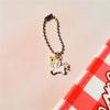 Ins girl heart Arco-íris Mágico amor unicórnio chaveiro pingente sapatos corrente decorativa para sapatos Corrente para pendurar AirPods