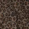 Fabricante de ropa de mujer transfronterizo al por mayor 2026 nuevo blazer de gamuza con estampado de leopardo estilo europeo y americano con abertura irregular en la espalda