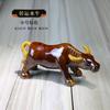 Cerámica Tang Sancai Vaca Chinoiserie Sala de Estar Decoración del Hogar Artesanías Adornos de Toro del Zodiaco Regalo de Inauguración Búfalo