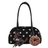 Envío transfronterizo de bolsos de lunares estilo coreano, bolsos de mano para el trabajo para mujer, bolsos pequeños exquisitos, bolsos cruzados, bolsos de hombro pequeños de nicho con diseño único