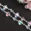 Cuentas acrílicas transparentes de moda nuevas personalizadas de fábrica, accesorios de decoración de bodas, cadena de cuentas, accesorios personalizados de comercio exterior