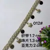 Fenglin En Stock Concha Pura Hecha a Mano Lentejuela Bordado Estilo Étnico Cinta Encaje Accesorios para Ropa Accesorios para Ropa y Sombreros