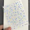 Lindos Pegatinas de Arte para Uñas de Dibujos Animados Gato Kt Repujadas Hellokitty Hello Kitty Manual DIY Pegatinas Decorativas para Uñas Ccd