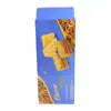 Caixa de Embalagem de Papelão Branco com Zíper Autoadesiva de Rasgar Caixa Colorida Personalização Caixa de Embalagem para Biscoitos e Snacks Caixa Colorida com Fundo de Encaixe Caixa de Embalagem