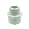 PPH Rosca Macho Totalmente Plástica Rosca Macho Fusão Térmica Direta Conector de Rosca Macho Porta de Fusão Térmica de Diâmetro Igual Converter para Rosca Macho BO de Rosca Macho Totalmente Plástico