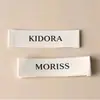 Accesorios de Ropa Personalizados Insignias de Pecho Charreteras Etiquetas Etiquetas Tejidas Fabricante Hilo Fino de Alta Densidad Etiquetas Tejidas Suaves Envío Gratis Resistente a la Decoloración
