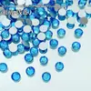 Rhinestones Grandes en Forma de Abanico, Rhinestones Redondos de Fondo Plano, Decoraciones para Uñas, Brillantes Cristales de Vidrio de Colores para Uñas, Venta al por Mayor para Uñas Postizas