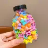 Mini Presilha de Garra Infantil Presilha de Cabelo Colorida Presilha para Franja de Menina Pequena Presilha para Cabelo Quebrado Par de Presilhas Laterais para Meninas Acessórios de Cabelo