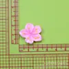 Pétalas de Flor de Cerejeira Flor de Pessegueiro Acessórios de Resina de Flor de Pessegueiro Acessórios de Cabelo em Gel Creme Material de Grampo de Cabelo Venda por Atacado