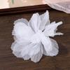 Flor Degradada DIY Flor de Organza Borde de Flor 14cm Decoración de Pastel Ropa Sombrero Clip Accesorios Accesorios