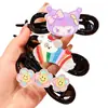 Grampo de cabelo infantil cartoon gravata borboleta clipe torcido 2025 novo placa de grampo para a parte de trás da cabeça menina acessórios de cabelo fofos clipe
