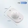 A nova base de roldana multifuncional para carrinho de móveis, com rodízio de esfera 360 graus, para colar em lata, com redução de ruído, rolete silencioso