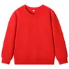 Nueva Sudadera de Algodón para Niños Cuello Redondo Estudiantes de Jardín de Infancia Algodón Puro Otoño e Invierno Cálida Sudadera Pulóver para Niños Suave