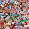 TEMU Explosões Quentes Miniatura Resina Pequena Garrafa de Vinho Acessórios Garrafa Mista Brincadeira de Comida Diy Material para Mini Bar