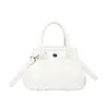 Atacado Transfronteiriço Temperamento Cor Sólida Bolsa de Mão Pebble Versátil Feminina Estilo Business Casual Bolsa Transversal