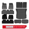 Adecuado para Tesla Model 3 Y Versión Nueva Alfombrillas para Coche TPE Especial Conductor Principal Completamente Rodeado Alfombra Superior