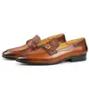 Sapatos Casuais Clássicos para Cavalheiros Sapatos Sociais Masculinos Dupla Fivela Strap Slip-on Azul Céu Preto Respiráveis Nova Moda