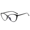 Nuevas Gafas Retro Ojo de Gato de Montura Grande Fotosensibles que Cambian de Color para Miopía, Personalizadas para Chica Popular, Antivioletas, Tendencia Retro para Mujer