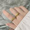 859 Anillo de Circonio de Contraste Arcoíris Versátil Diseño de Lujo Accesible de Nicho Estilo K Plata Esterlina S925 Textura Femenina
