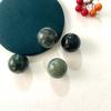 Productos explosivos de comercio exterior transfronterizo de Amazon Piedras semipreciosas de cristal Cuentas redondas de 25 mm sin perforar Suministro directo de fabricantes de accesorios de joyería