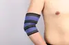 Correa para coderas de deportes al aire libre, banda elástica de nailon, soporte ajustable para codo para tenis, baloncesto, bádminton, protector de codo para brazo
