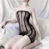 Noite Longa Lingerie Sexy Tentação Feminina Peça Única Aberta Livre Roupa Sexual Fabricante 050